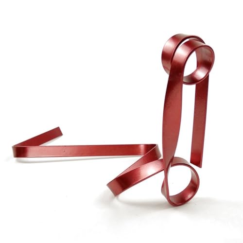 Puupaa Moderner schwimmender Flaschenhalter aus Metall, perfekte Mischung aus Funktion und Stil (rot) von Puupaa