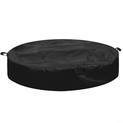 Puupaa Outdoor Firepot Cover Round 57 Inch Waterproof Heavy Duty Oxford Fabric Fireplace Cover with Drawstring for Ground Firepit Patio Backyard Garden Puupaa Outdoor Firepot Cover Round 57 Inch Waterproof Heavy Duty Oxford Fabric Fireplace Cover with Drawstring for Ground Firepit Patio Backyard Garden von Puupaa
