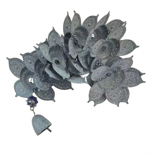 Puupaa Regenkette, Regenwasserfänger, Outdoor-Regenketten, 164 cm, zum Aufhängen für Gärten, Innenhöfe, Villa, Außenbereiche von Puupaa