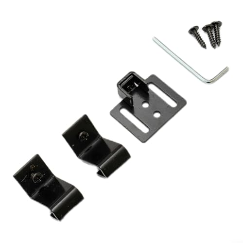 Sanft schließender Mechanismus, Scheunentor-Hardware-Dämpfungs-Puffer-Remissions-Kit für Schiebetürschiene, Kohlenstoffstahl-Schiebetür-Schrankschienen-Set von Puupaa