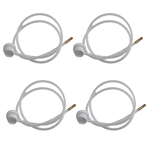 Verlängerungs-Sprühschlauch-Set für Sprühdosen, flexibler transparenter Schlauch mit Metallsprühdüse, wiederverwendbarer Schutzdüse, Verlängerungsschlauch 60 cm, 4 Stück Verlängerungs-Sprühschlauch-Set für Sprühdosen, flexibler transparenter Schlauch mit Metallsprühdüse, wiederverwendbarer Schutzdüse, Verlängerungsschlauch 60 cm, 4 Stück von Puupaa