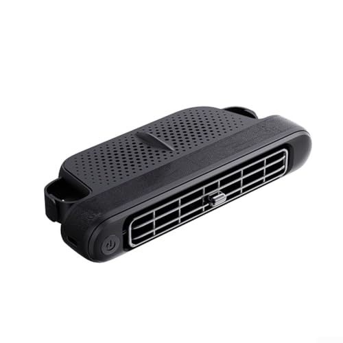Puupaa Verstellbarer Windgeschwindigkeits-Auto-Ventilator sorgt für Komfort der Passagiere mit effizienter Luftzirkulation, schwarz Puupaa Verstellbarer Windgeschwindigkeits-Auto-Ventilator sorgt für Komfort der Passagiere mit effizienter Luftzirkulation, schwarz von Puupaa