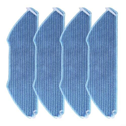 Puupaa Wischmopp-Pads für Lefant M1 / M2 / M2 Pro / M2S / M2S Pro / M2 Plus / U180 / für OKP K8 Roboter-Staubsauger-Ersatzteile, waschbares und wiederverwendbares Wischtuch (4 Stück) von Puupaa