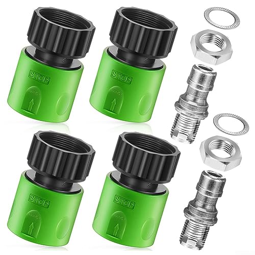Rasenmäher Deck Wash Kit, Reiten Rasenmäher Reinigung Kit, Deck Wash Adapter Quick Connect Befestigung Kit Für Rasenmäher Traktor von Puupaa