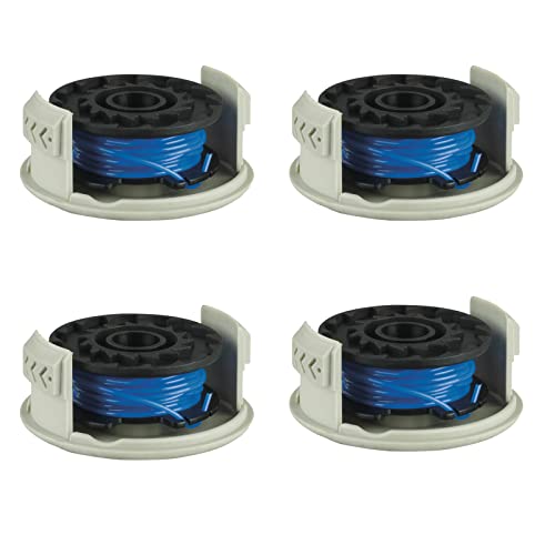 Rasentrimmer-Ersatzspule für RAC124 18 Volt + für Razor OLT/RLT 1830 1831-4 Stück von Puupaa