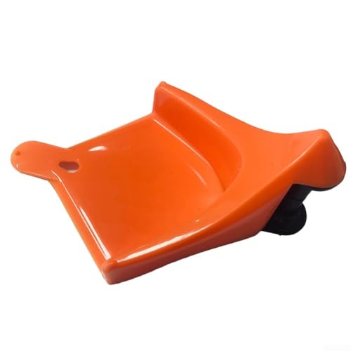Reifenkeile als wesentliches Werkzeug in der Automobilwartung vereinfacht die Schlauchnutzung während des Waschens (orange) von Puupaa