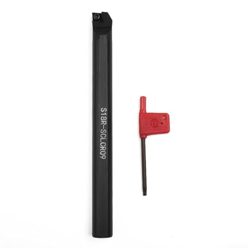 S18Q SCLCR09 Drehmaschine Bohrstange Drehwerkzeug für CCMT09T3 Einsätze, 18 mm x 180 mm von Puupaa