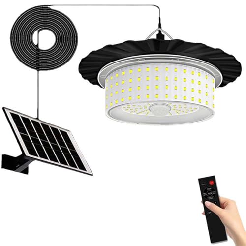 Solarbetriebenes Schuppenlicht mit 244 LEDs, Bewegungsmelder mit mehreren Modi, Fernbedienung, wasserdicht IP65 für verschiedene Wetterbedingungen Solarbetriebenes Schuppenlicht mit 244 LEDs, Bewegungsmelder mit mehreren Modi, Fernbedienung, wasserdicht IP65 für verschiedene Wetterbedingungen von Puupaa