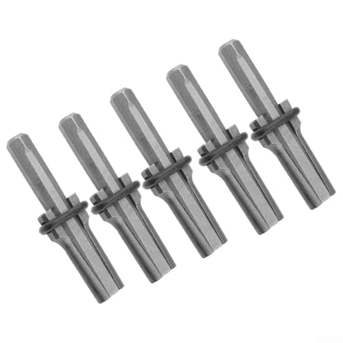 Steinspaltkeile Premium-Stahlmaterial für Beton, Marmor, Stein, Granit, Splitterwerkzeuge, einfach zu bedienen, widerstandsfähig, breite Anwendungen, 5 Stück (16 x 105 mm) von Puupaa