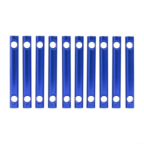 Zeltseilbefestigungen aus Aluminiumlegierung, ideal für Vordach und Markise, Blau, 10 Stück Zeltseilbefestigungen aus Aluminiumlegierung, ideal für Vordach und Markise, Blau, 10 Stück von Puupaa