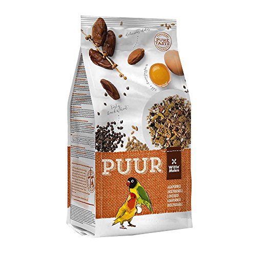 Puur Futter für Agaporniden, 1er Pack (1 x 2 kg) von Witte Molen