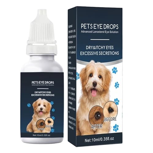 Puwaiio Augentropfen Für Katzen - 10ml Juckreizlindernde Tropfen Bei Gereizten Augen | Beruhigende Tränenflecken Entferner Bei Juckreiz Und Reizungen Für Kleintiere Puwaiio Augentropfen Für Katzen - 10ml Juckreizlindernde Tropfen Bei Gereizten Augen | Beruhigende Tränenflecken Entferner Bei Juckreiz Und Reizungen Für Kleintiere von Puwaiio