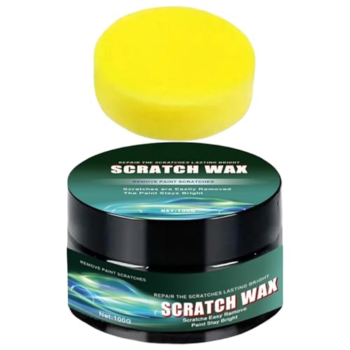 Puwaiio Autokratzer Entferner | Autolack Kratzer Reparatur Mit,Politur Reniger Wiederhersteller Paste für Motorrad Transporter Auto Garage von Puwaiio