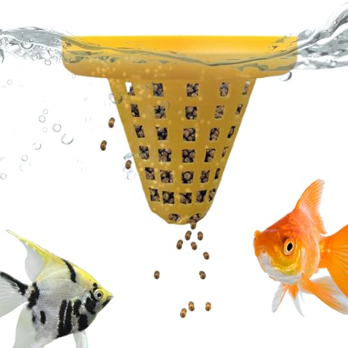 Puwaiio Fischbecken Futterring - Schwimmender Futterring für Aquarien - Sinkfeste Futterstelle für Gewerbe Mietwohnungen Apartment Restaurant von Puwaiio