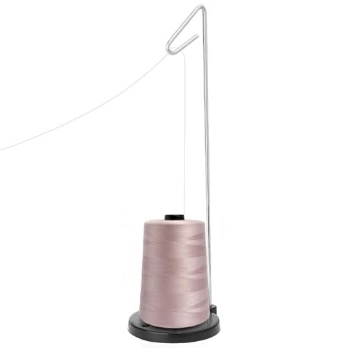 Puwaiio Garnrollenhalter | Einzelgrößenhalter für Nähgarnspule mit Stabiler Basis,Abnehmbarer Spulenhalter, Zubehör für Stickerei, Quilten, Serger-Maschine Puwaiio Garnrollenhalter | Einzelgrößenhalter für Nähgarnspule mit Stabiler Basis,Abnehmbarer Spulenhalter, Zubehör für Stickerei, Quilten, Serger-Maschine von Puwaiio