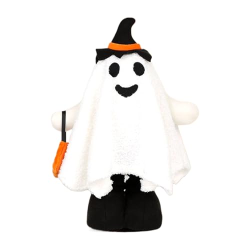 Puwaiio Geist | 44 cm Ausziehbare Halloween Plüsch Geist Figur Deko | Süße Skulptur Deko Für Haus Terrasse Garten Rasen Außenbereich Innenbereich Puwaiio Geist | 44 cm Ausziehbare Halloween Plüsch Geist Figur Deko | Süße Skulptur Deko Für Haus Terrasse Garten Rasen Außenbereich Innenbereich von Puwaiio