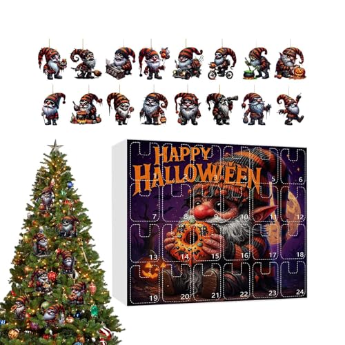 Puwaiio Halloween Adventskalender 2025, Halloween Countdown Kalender 2025, Mini Deko Figuren Spielzeug Geschenkidee Für Erwachsene Jugendliche Kinder Männer Frauen Mädchen Partydekoration Puwaiio Halloween Adventskalender 2025, Halloween Countdown Kalender 2025, Mini Deko Figuren Spielzeug Geschenkidee Für Erwachsene Jugendliche Kinder Männer Frauen Mädchen Partydekoration von Puwaiio
