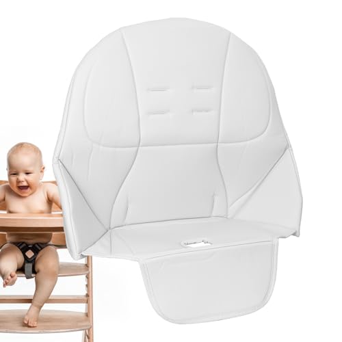 Puwaiio Hochstuhl-Kissen, Schutzbezug, verschleißfestes PU-Leder und Schaumstoff, weiches, bequemes Sitzpolster für und Mädchen Puwaiio Hochstuhl-Kissen, Schutzbezug, verschleißfestes PU-Leder und Schaumstoff, weiches, bequemes Sitzpolster für und Mädchen von Puwaiio