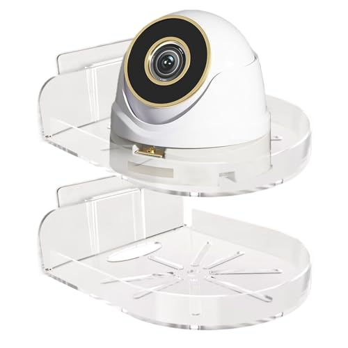 Puwaiio Kleines Wandregal | 2 x Babyphone-Ständer – Wandmontierte Sicherheitskamera-Halterung für Kinderzimmer, Wohnungen, Schlafzimmer, Innen- und Außenbereich, Zuhause, kleine Räume, Einzelhandel Puwaiio Kleines Wandregal | 2 x Babyphone-Ständer – Wandmontierte Sicherheitskamera-Halterung für Kinderzimmer, Wohnungen, Schlafzimmer, Innen- und Außenbereich, Zuhause, kleine Räume, Einzelhandel von Puwaiio
