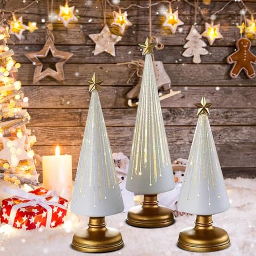 Puwaiio Sternennacht Bäume | 3 Teile Weihnachtsbaum Kunstharz Dekoration | Wohndekoration Für Wohnzimmer Schlafzimmer Auto Schule Wohnheim Party Erntedankfest Klassenzimmer Zuhause Puwaiio Sternennacht Bäume | 3 Teile Weihnachtsbaum Kunstharz Dekoration | Wohndekoration Für Wohnzimmer Schlafzimmer Auto Schule Wohnheim Party Erntedankfest Klassenzimmer Zuhause von Puwaiio