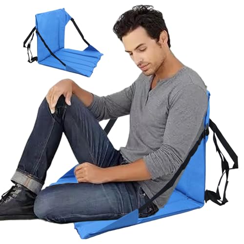 Puwaiio Tribünensitz,Tribünensitze mit Rückenlehne und Polster | Tragbarer Sitzkissen Für Outdoor Camping Konzert Puwaiio Tribünensitz,Tribünensitze mit Rückenlehne und Polster | Tragbarer Sitzkissen Für Outdoor Camping Konzert von Puwaiio