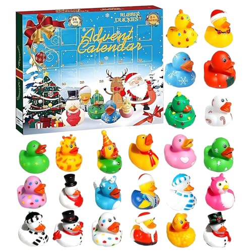 Puwaiio Weihnachts Enten Kalender Advent | Weihnachts Countdown Enten Deko | Sammelbare Mini-Figuren 24-Tage für Kinder, Männer, Frauen, Zuhause, Mädchen, Teenager und Geburtstagsfeiern Puwaiio Weihnachts Enten Kalender Advent | Weihnachts Countdown Enten Deko | Sammelbare Mini-Figuren 24-Tage für Kinder, Männer, Frauen, Zuhause, Mädchen, Teenager und Geburtstagsfeiern von Puwaiio
