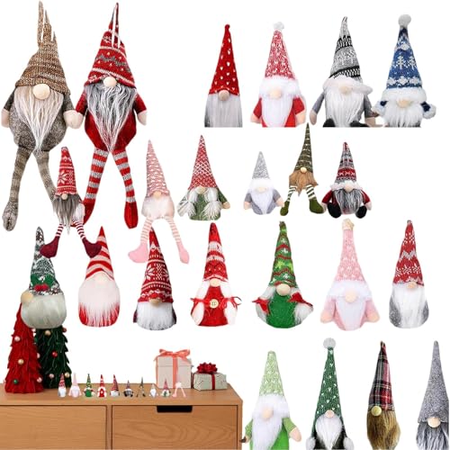 Puwaiio Wichtel Adventskalender | Plüsch Wichtel Figuren Für Kinder Und Erwachsene,24 Tage Countdown Kalender Zwergen Figuren Deko für Partytisch Zentrum Desktop Kamin Winter Mädchen Puwaiio Wichtel Adventskalender | Plüsch Wichtel Figuren Für Kinder Und Erwachsene,24 Tage Countdown Kalender Zwergen Figuren Deko für Partytisch Zentrum Desktop Kamin Winter Mädchen von Puwaiio