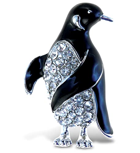 Verwirrt, Pinguin Kühlschrank Funkelnde Magnete mit Kristallen – Ocean/Sea Life Thema – Einzigartige erschwingliches Geschenk und Souvenir – Artikel # 7219 von Puzzled