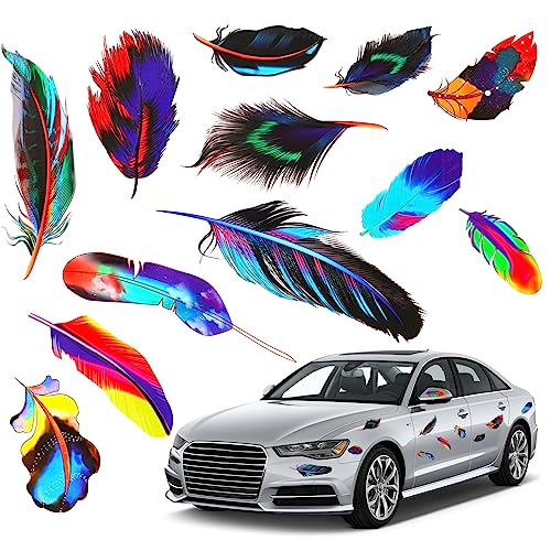 Autoaufkleber, Feder Auto Aufkleber Aufkleber, Auto Dekorationen Zubehör Car Sticker Auto Deko Vinyl Wandaufkleber Auto Fenster Aufkleber für Geländewagen Wohnmobil Karosserie Seitentür Kofferraum Autoaufkleber, Feder Auto Aufkleber Aufkleber, Auto Dekorationen Zubehör Car Sticker Auto Deko Vinyl Wandaufkleber Auto Fenster Aufkleber für Geländewagen Wohnmobil Karosserie Seitentür Kofferraum von Pwsap