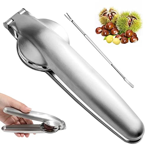 Maronizange Kastanie Schneider, Maronen Messer mit Walnussnadeln, Maroni Schneider 304 Edelstahl, Maronimesser Chestnut Opener Cutter Kastanien Clip Kastanienmesser Kastanienzange Nussknacker Maronizange Kastanie Schneider, Maronen Messer mit Walnussnadeln, Maroni Schneider 304 Edelstahl, Maronimesser Chestnut Opener Cutter Kastanien Clip Kastanienmesser Kastanienzange Nussknacker von Pwsap
