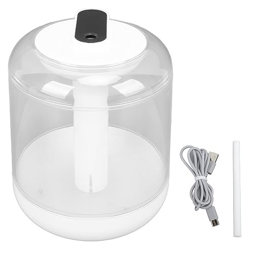 Pwshymi 1000 Ml Aromatherapie Diffusor, ätherisches Öldiffusor -Luftbefeuchter mit Automatischer Abnahme für Home Office Schlafzimmer (Weiß) von Pwshymi