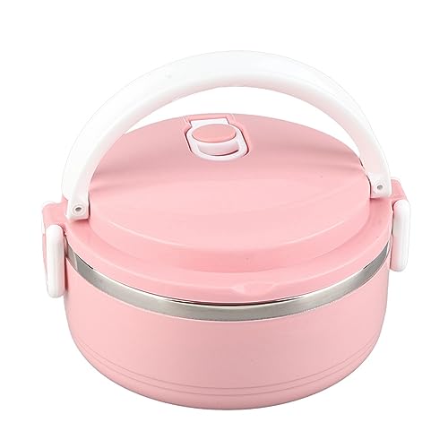 Pwshymi Lunchbox, Edelstahl, Isoliert, Reisnudeln, Lebensmittelbehälter, Einlagige Thermo-Bento-Boxen für das Schulbüro Pwshymi Lunchbox, Edelstahl, Isoliert, Reisnudeln, Lebensmittelbehälter, Einlagige Thermo-Bento-Boxen für das Schulbüro von Pwshymi