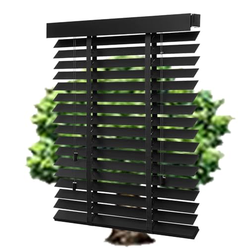 Naturholzjalousien,Schwarz,Horizontal Jalousie,Sonnenschutz/Sichtschutz Jalousette,Echtholz Jalousetten Für Fenster 45cm 50cm 60cm 70cm 80cm 90cm 100cm 110cm 120cm Gardinen,W×H-110x120cm/43x47in Naturholzjalousien,Schwarz,Horizontal Jalousie,Sonnenschutz/Sichtschutz Jalousette,Echtholz Jalousetten Für Fenster 45cm 50cm 60cm 70cm 80cm 90cm 100cm 110cm 120cm Gardinen,W×H-110x120cm/43x47in von Pxzybd