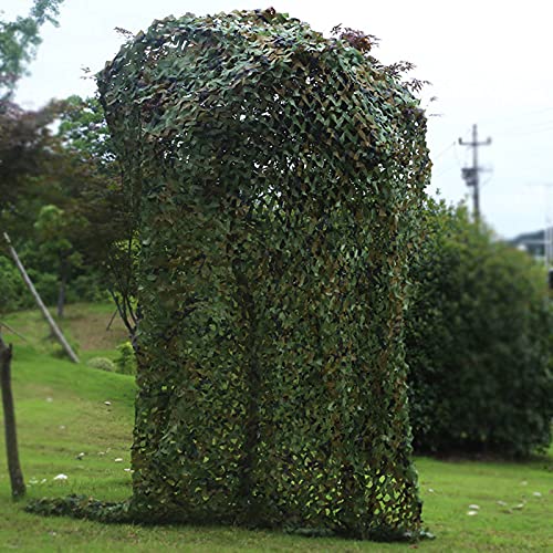 Pxzybd Tarnnetz Jagd, Militärnetz,Sonnenschutz Tarnung Netz,autoabdeckung Thema Partydekoration Fotografie,verstärktes Camouflage Netz,leicht Und Langlebig,jungle-3x6m(9.8 * 19.7ft) von Pxzybd