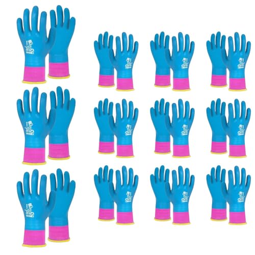 12 Pcs Set Von Kinderschutz Latexhandschuhen Manschetten Hohe Dehnungsmanschetten Belüftete Flexible Verschleiß Wasserdicht Für Den Täglichen Gebrauch wasserdichte Palmenhandschuhe von Pyasuye