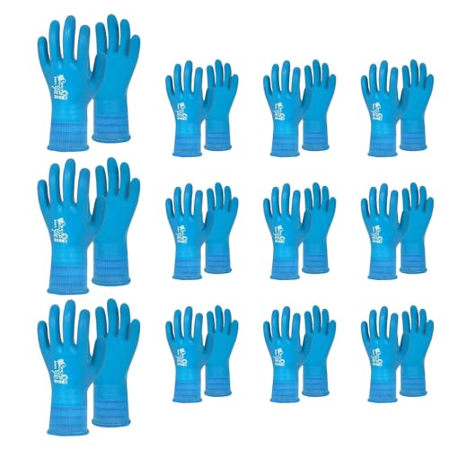 12 Pcs Set Von Kinderschutz Latexhandschuhen Manschetten Hohe Dehnungsmanschetten Belüftete Flexible Verschleiß Wasserdicht Für Den Täglichen Gebrauch wasserdichte Palmenhandschuhe von Pyasuye