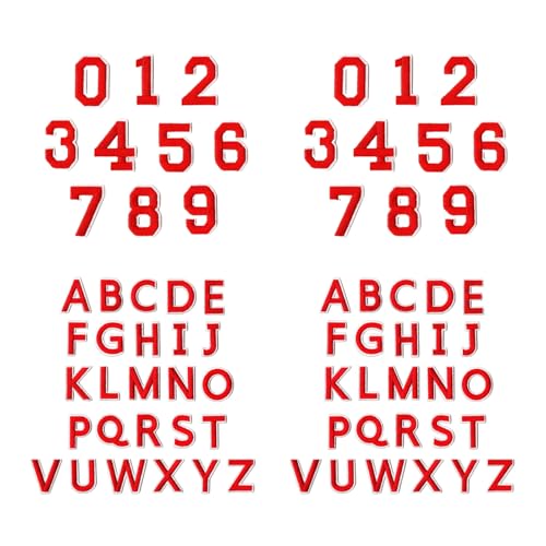 72 Count Sturdy Sticked Letter Applique Patches Für Kleidungsreparaturprojekte Und Dekorationsbekleidungsflecken 72 Count Sturdy Sticked Letter Applique Patches Für Kleidungsreparaturprojekte Und Dekorationsbekleidungsflecken von Pyasuye