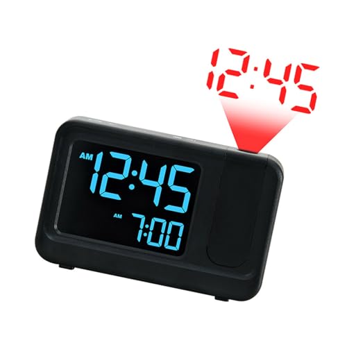Leicht Adaptive Digitale Uhr Mit Temperaturdesign Auto Helligkeit Und Datum Multifunktion von Pyasuye