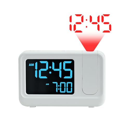Leicht Adaptive Digitale Uhr Mit Temperaturdesign Auto Helligkeit Und Datum Multifunktion von Pyasuye