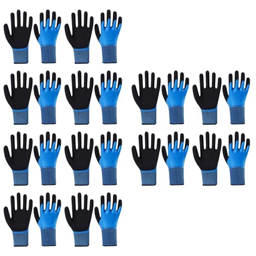 Pyasuye 12 Paare Doppelte Latexbeschichtete Handschuhe Sicherheitsarbeit Für Lagerhause Fischereigarten Pünktlichkeitsnachweis Für Unisex Arbeitshandschuhe Pyasuye 12 Paare Doppelte Latexbeschichtete Handschuhe Sicherheitsarbeit Für Lagerhause Fischereigarten Pünktlichkeitsnachweis Für Unisex Arbeitshandschuhe von Pyasuye
