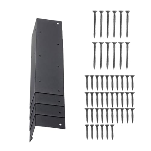 Pyasuye 4 Pack Home Yard Garden Ecke Unterstützung Für Die Stütze Der Pflanzenstruktur Die Weitläufige Stabilitätsbalkone Eisenklammern Erhöht von Pyasuye