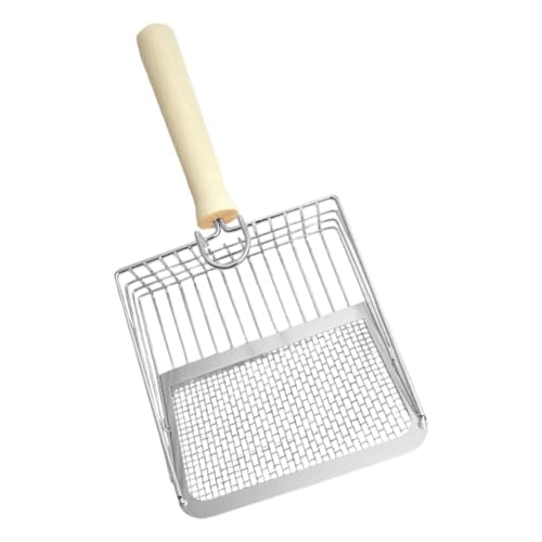 Pyasuye Extra Breites Edelstahlkatzen Abfall Scooper Multi Use Design Für Schnelle Sand Sieben Und Klumpen Entfernen Effizienter Schaufelkatzen Abfall Sifter Pyasuye Extra Breites Edelstahlkatzen Abfall Scooper Multi Use Design Für Schnelle Sand Sieben Und Klumpen Entfernen Effizienter Schaufelkatzen Abfall Sifter von Pyasuye