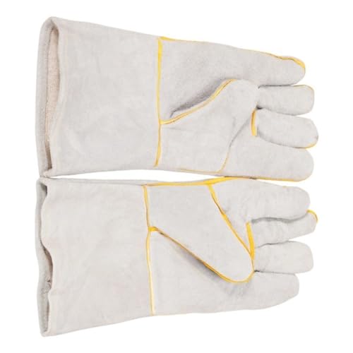 Pyasuye Flexible Gelenktierhandhabungshandschuhe 35 cm Langarmbisse Beweis Für Hundekatzen Training Der Pflegeschutzschutzhandschuhe Haustierhandschuhe von Pyasuye