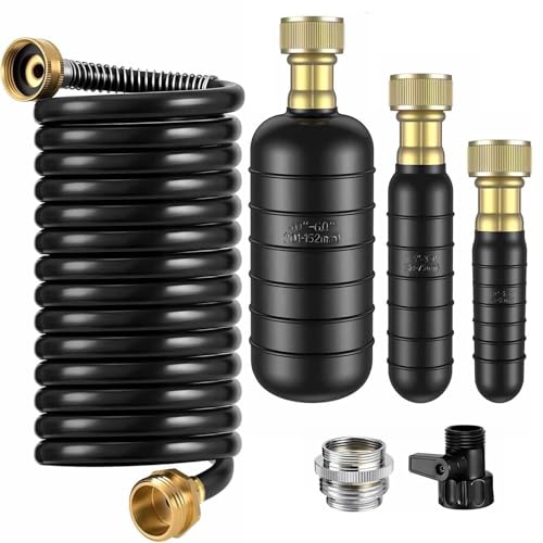 Pyasuye Flexibler Messing Wasserhahn Verlängerungsschlauch Set Mit Anti Leck Dichtungen Für Hausgarten Bewässerung ABS Konstruktion Garten Bewässerungsset Set Pyasuye Flexibler Messing Wasserhahn Verlängerungsschlauch Set Mit Anti Leck Dichtungen Für Hausgarten Bewässerung ABS Konstruktion Garten Bewässerungsset Set von Pyasuye