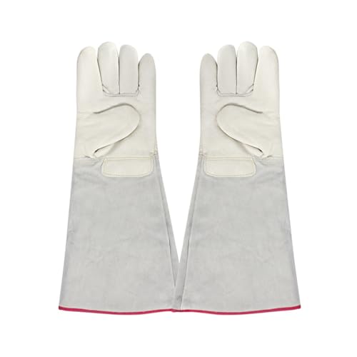 Pyasuye Freeze Proof Handschuhe Der Industriellen Klasse Mit Starker Handschuhpaar Aus Lederkonstruktion Für Kryogene Handhabung Von Leder Isolierten Handschuhen. von Pyasuye