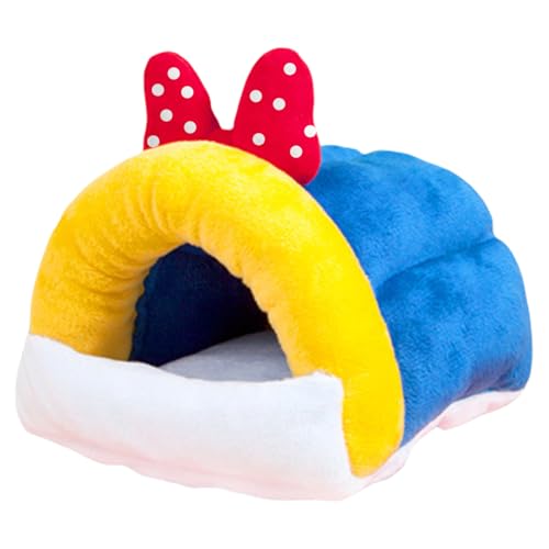 Pyasuye Hamster Nest Cartoon Hangable Hängemattenbett Wärme Und Bequeme Haustiernester Schlaf Matten Für Verschiedene Größe Tiervogel Hängematte von Pyasuye