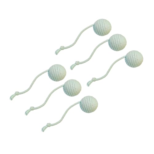 Pyasuye Katzen Sisal Sphäre Teaser Spielzeug Zahnen Interaktionstraining Teaser Mit Schwanz Haustier Stress Reduzieren Sie 6pcs Die Katzen Sisal Bälle Ansprechen Pyasuye Katzen Sisal Sphäre Teaser Spielzeug Zahnen Interaktionstraining Teaser Mit Schwanz Haustier Stress Reduzieren Sie 6pcs Die Katzen Sisal Bälle Ansprechen von Pyasuye