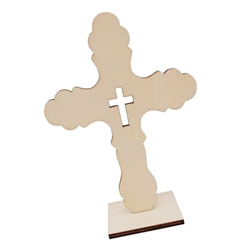 Set Von 10 Kleinen Holzkreuzen Zum Handwerk Und Perfekt Für Religiöse Heimdekoration Unvollendetes Holzkreuze von Pyasuye
