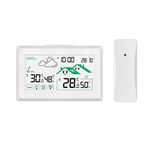 Thermometer Werkzeug Mit 3 Fernsendern Unterstützen Außentemperaturalarm Und Niedrige Batteriewarnung Für Die Digitale Wetterstation Funkgesteuerte Uhr von Pyasuye