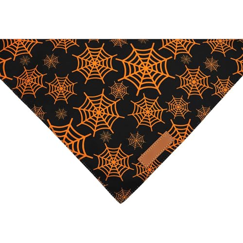 Urlaub Haustier Bandana Kostümzubehör Mit Halloween Druckmaschine Waschbares Atmungsaktives Tuch Für Große Hunde Weiche Haustierbandana Für Hunde von Pyasuye